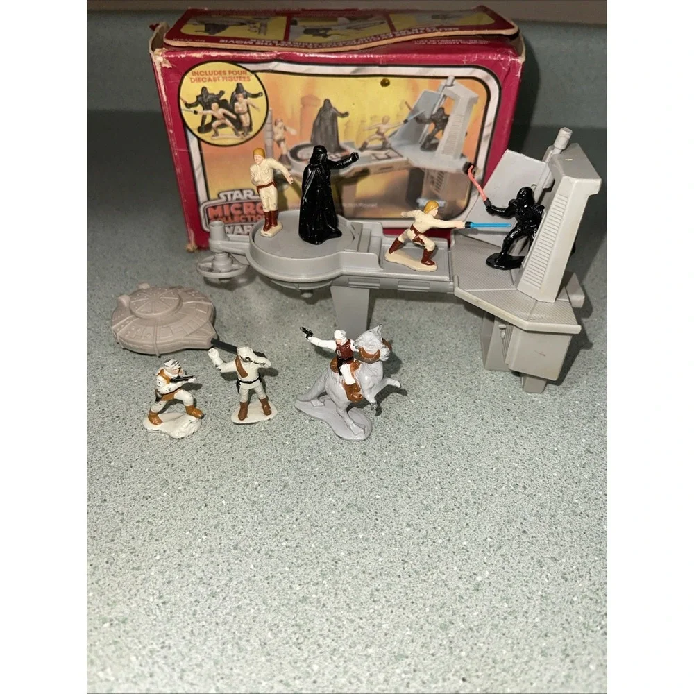 1982 Kenner Star Wars Micro Collection Bespin Gantry Action Extra Figurines